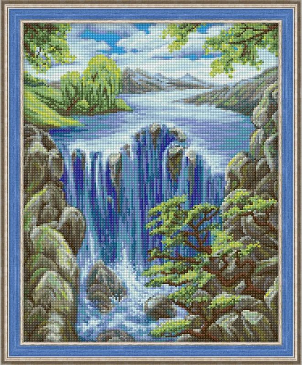 Daimond Painting kit Waterfall 40x50