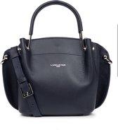 Lancaster Paris Foulonne Double Louisa Ladies Handbag Blauw
