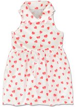 Lemon Beret Jurk Meisjes Rood - Maat 92/98 - 1 Stuk - 137794