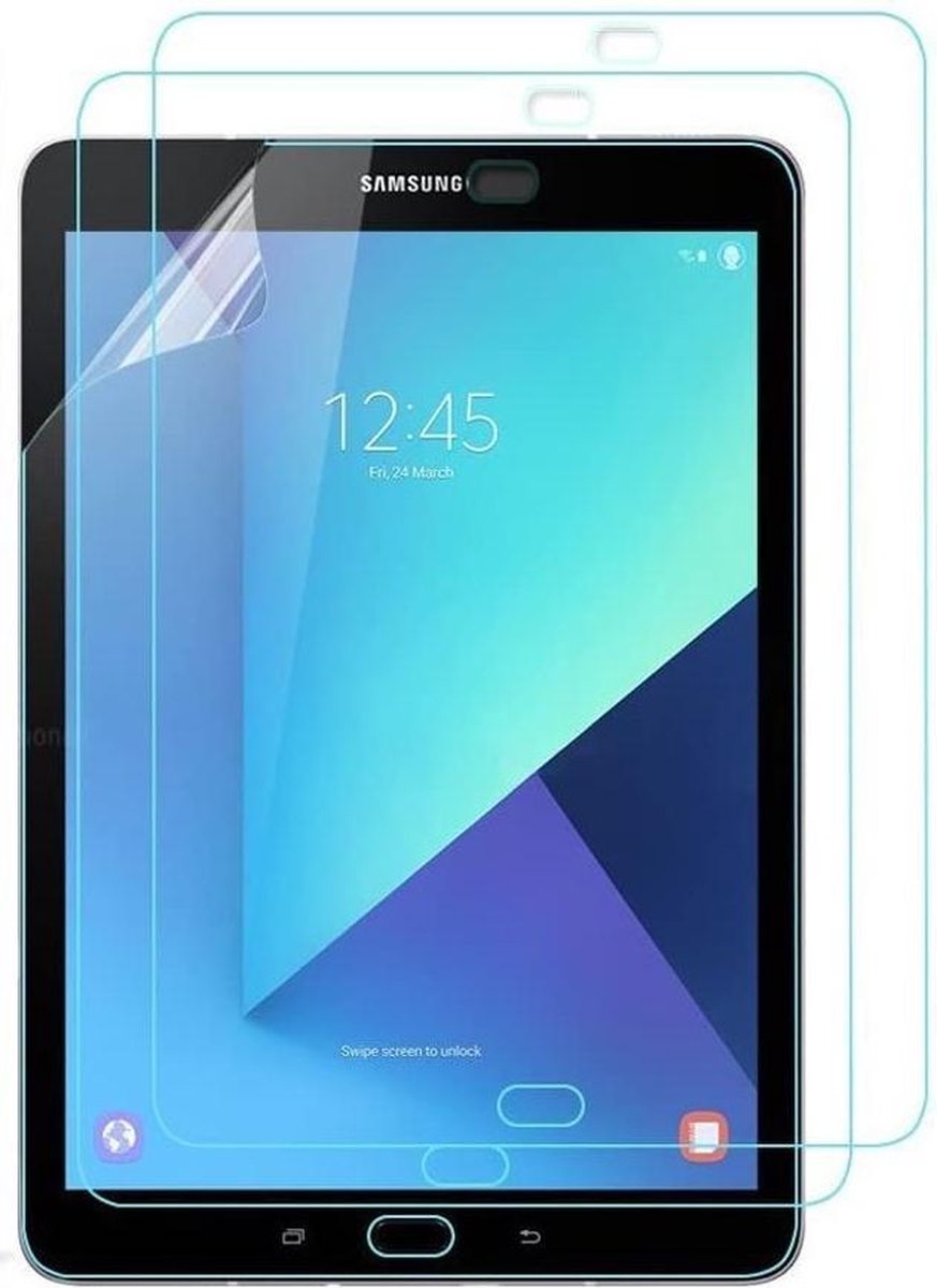 DrPhone Galaxy Tab S3 9.7 T820/T825 Screenprotector - krasbestendig - PET Schermfolie (geen tempered glass)