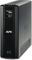 APC Back-UPS PRO BR1500G-GR - Noodstroomvoeding 6x stopcontact, USB, uitbreidbare runtime, 1500VA