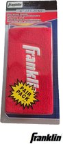 Franklin Pro onderarm/pols zweetband | 15.2cm | rood | 2 stuks