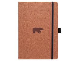 foto van Dingbats* Notitieboek A4+ Wildlife Brown Bear - Gelinieerd