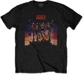 Kiss Heren Tshirt -XL- Destroyer Zwart