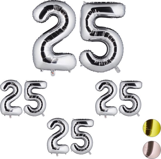 18 jaar - gouden folie ballonnen - 88 cm - leeftijd/cijfer 18 jaar | Fun en Feest