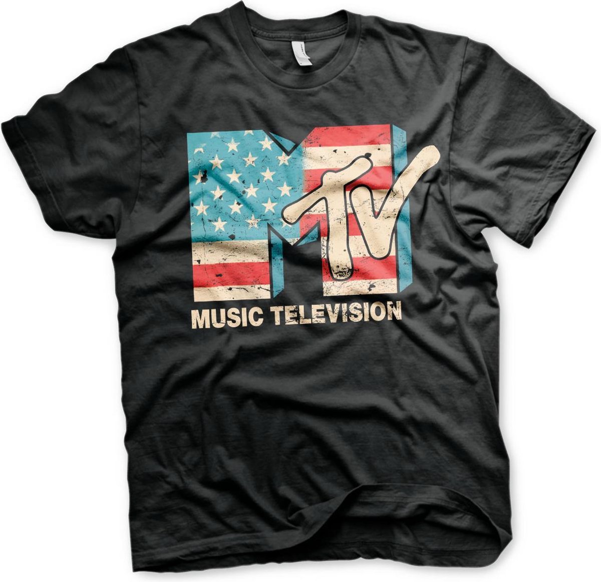 MTV shirt – Music Television Logo maat S