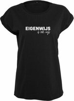 Eigenwijs is ook wijs Rustaagh dames t-shirt maat 4XL