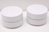 Google WiFi draadloze router Duo-Set Dual-band (2.4 GHz / 5 GHz) Gigabit Ethernet Wit