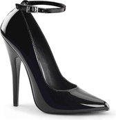 Devious - DOMINA-431 Hoge hakken - Paaldans schoenen - 37 Shoes - Zwart