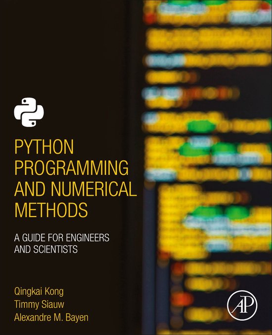 Python Programming and Numerical Methods - cover