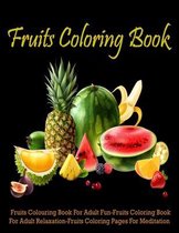 Fruits Coloring Book