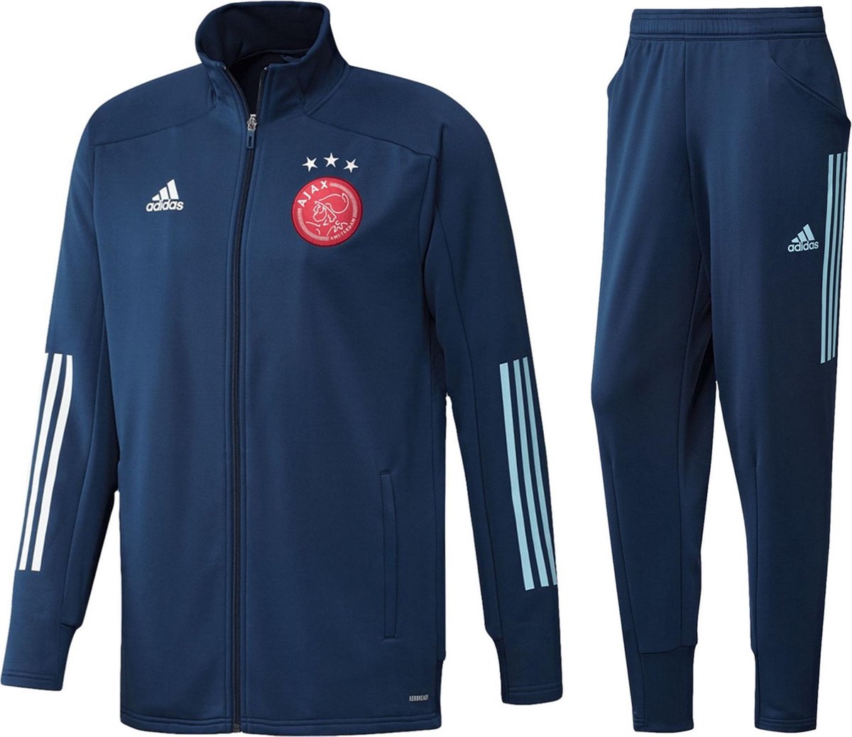 bol.com | adidas Ajax Trainingspak Uit 2020-2021 Kinderen - Donkerblauw - Maat  140