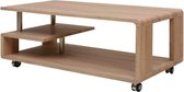 Salontafel - koffietafel (Incl LW3D Klok) coffee table woonkamertafel