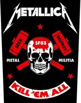 Metallica - Metal Militia Rugpatch - Multicolours