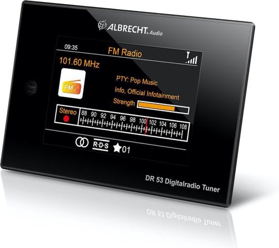 Albrecht dr53 DAB+ – FM bluetooth ID3 radio adapter aansluiting op uw HiFi  versterker | bol.com