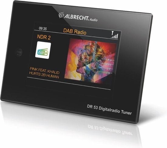 Albrecht dr53 DAB+ – FM bluetooth ID3 radio adapter aansluiting op uw HiFi  versterker | bol.com