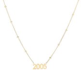 Ketting-Jaartal-2005-Goud