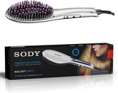 Sody Stijlborstel - Straightening Brush - keramische haarstijler - haar stijlborstel