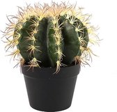 Cactus - groen - L18xB18xH30CM - Kunstplant