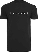 Urban Classics Friends Heren Tshirt -2XL- Friends Logo Zwart