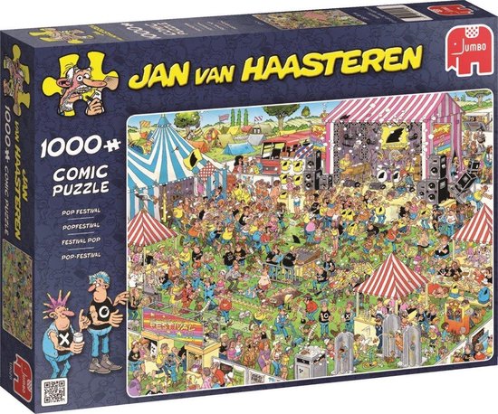 JvH Popfestival 1000pcs - Jan van Haasteren