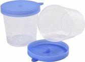 WiseGoods - Urine Potjes Steriel - Plas Container Anti Lek - Herbruikbaar - Zwangerschap - Bakjes - 10x40 ml - Transparant