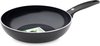 GreenPan Cambridge wokpan 28cm - zwart - inductie - PFAS-vrij - Gratis Ecover pakket bij aankoop van €100 GreenPan