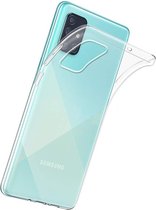 Samsung galaxy a51 Transparante hoesje