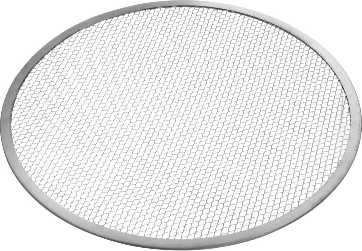 Hendi Pizzaplaat met Gaasbodem - Aluminium - Ø43cm