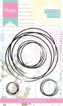 Stempel - Clear stamp - Mix Media Mm1623 Clearstamp Doodle circles