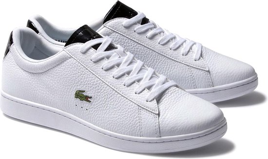 Lacoste Carnaby Evo 220 1 SMA Heren Sneakers - Wit - Maat 46 | bol.com