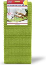 Afdruipmat Afwas - Mintgroen - Microvezel - 38x51CM - Droogmat Vaat - Afdruip Mat