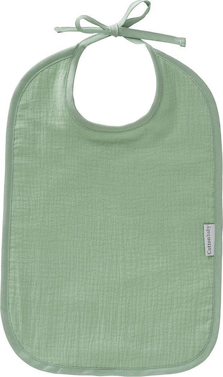 Goedkoopste Cottonbaby slab - Cottonsoft - oudgroen