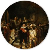 Wooncirkel - De Nachtwacht - Rembrandt van Rijn (⌀ 30cm)