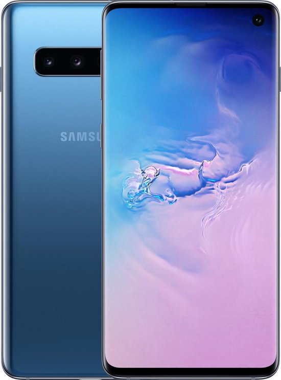 Samsung Galaxy S10 - 128GB - Prism Blue | bol.com