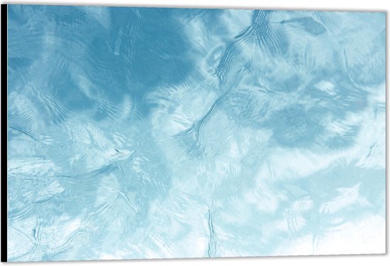 Dibond –Blauwe Vlekke– 40x30 Foto op Aluminium (Met Ophangsysteem)