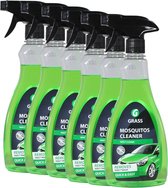 Grass - Car Care - Mosquitos Cleaner  - 6 x 500ml - Autopoets - Auto Reiniging - Voor Exterieur