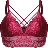 FINE WOMAN® Bralette Cup B/C - 6801 - Rood / 40/42 B/C