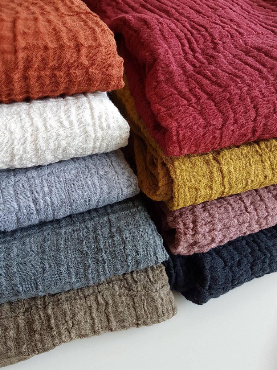 Sjaal van zachte mousseline katoen - paars - veel kleuren verkrijgbaar |  bol.com