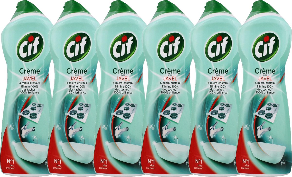 Cif Crème Nettoyant à L'Eau de Javel Active (500ml) acheter à prix