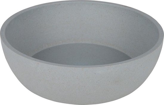 District 70 BAMBOO - Design bamboe voerbak voor honden - Merengue, Ice blauw en Donkergrijs - S / M / L - Kleur: Ice Blauw, Maat: Medium ⌀ 17,5 cm (1000 ML)