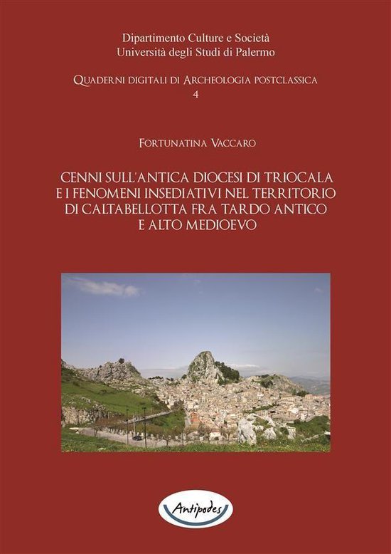 Cenni sull’antica diocesi di Triocala e i fenomeni insedia ... - cover