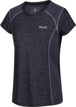 Regatta T-shirt Breakbar Dames Polyester Grijs Maat L