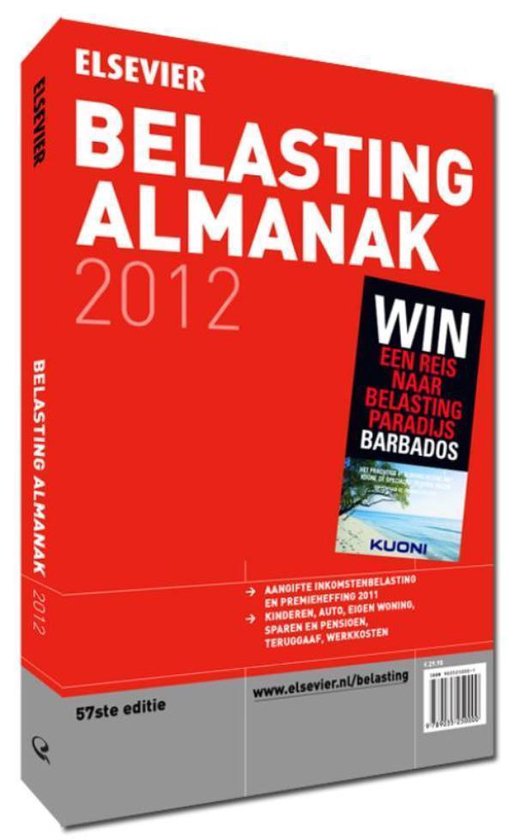 Cover van het boek 'Elsevier Belasting Almanak  / 2012'