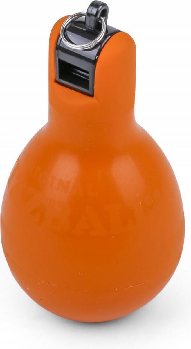 Wizzball - Original - Knijpfluit - Handfluit - Original Wizzball - hygiënische squeezy whistle - Oranje