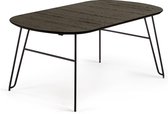 Kave Home - Milian ovale uitschuifbare eettafel 170 (320) x 100 cm