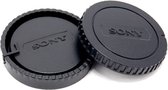 Bouchon de boîtier Caruba LB-SO1 Sony + bouchon arrière d'objectif Sony