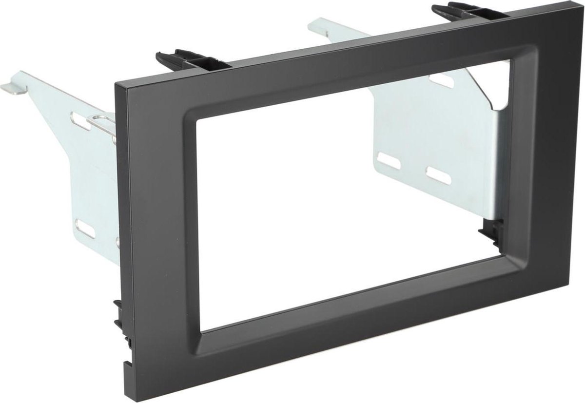 2-DIN Paneel Mercedes Actros/ Arocs - Kleur : Zwart