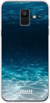 Samsung Galaxy A6 (2018) Hoesje Transparant TPU Case - Lets go Diving #ffffff