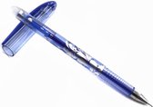 WiseGoods - Pennen Set Uitwisbaar - Balpen Inkt - Uitgumbare Pen - Gum - 12 Delig Set - Blauw